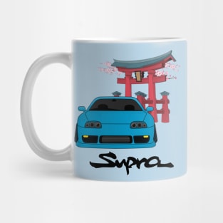 Stanced blue supra Mug